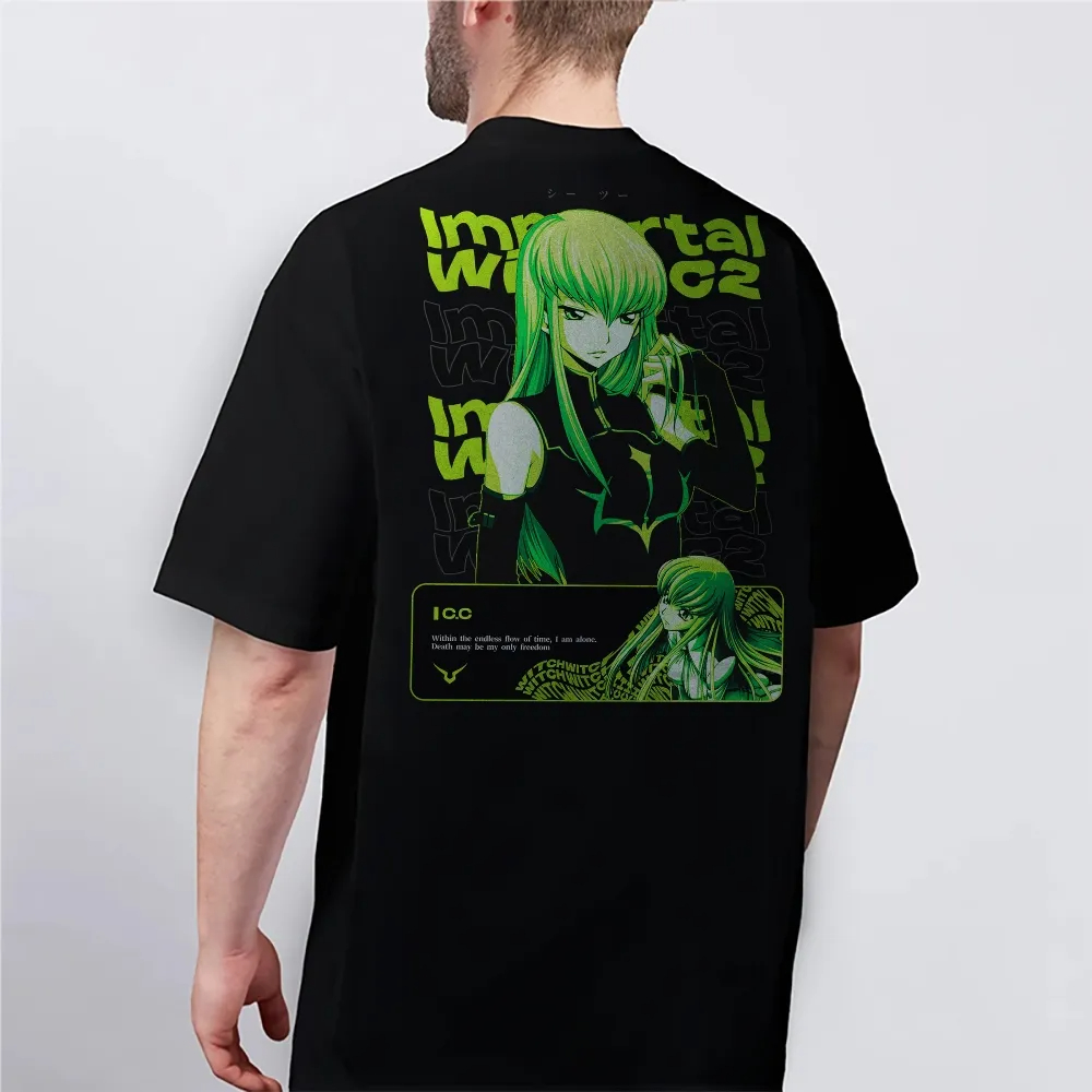 New Code Geass T-Shirt C.C. Ch - đánh giá và giá Anime Merchandise Shop