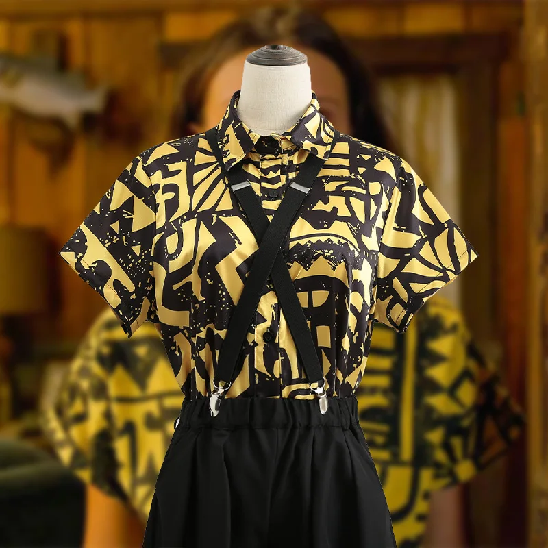 Eleven Yellow Shirt Belts Cosp - đánh giá và giá Anime Merchandise For Women