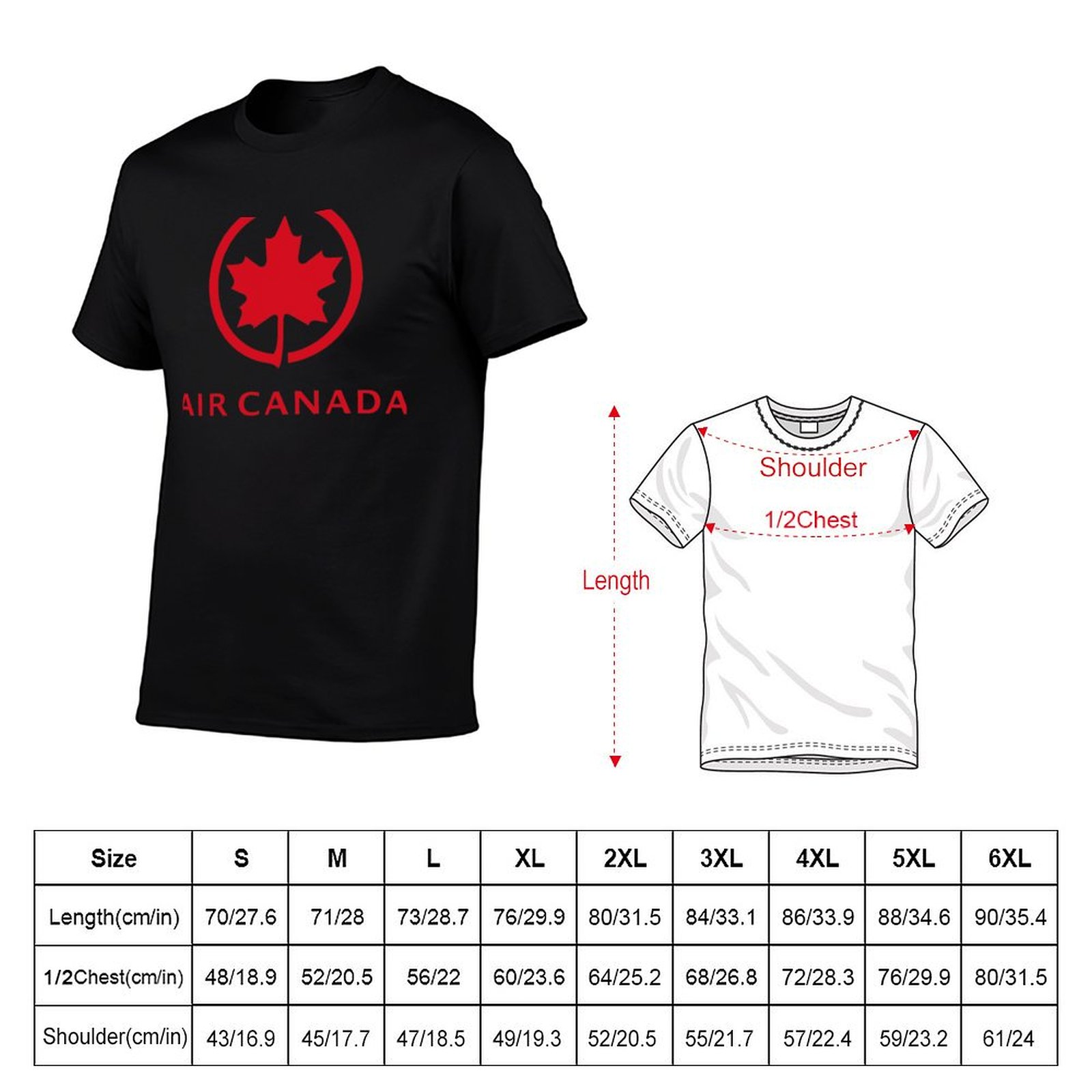 BEST SELLER - Air Canada Merch - đánh giá và giá Anime Merchandise T Shirt